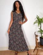 Jdy Maxi Dress In Ditsy Floral-multi