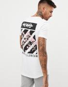 Kings Will Dream Muscle T-shirt With Back Print - White