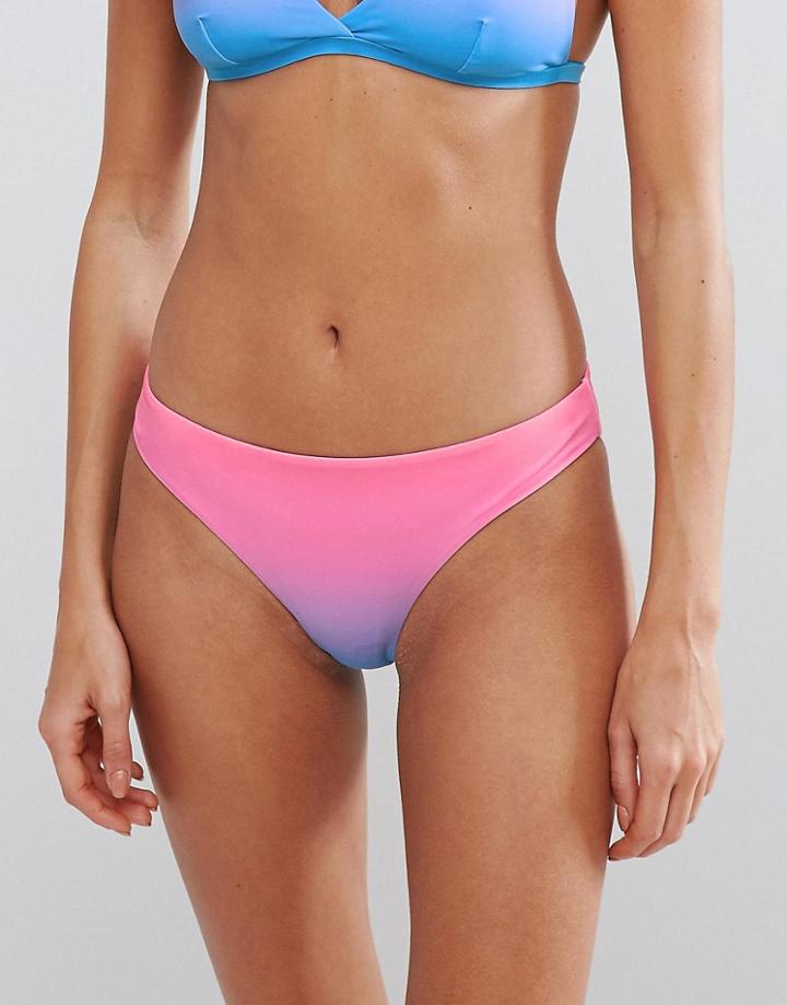 Weekday Dip Dye Bikini Bottom - Multi