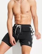 Quiksilver Original Arch 16 Volley Shorts In Black