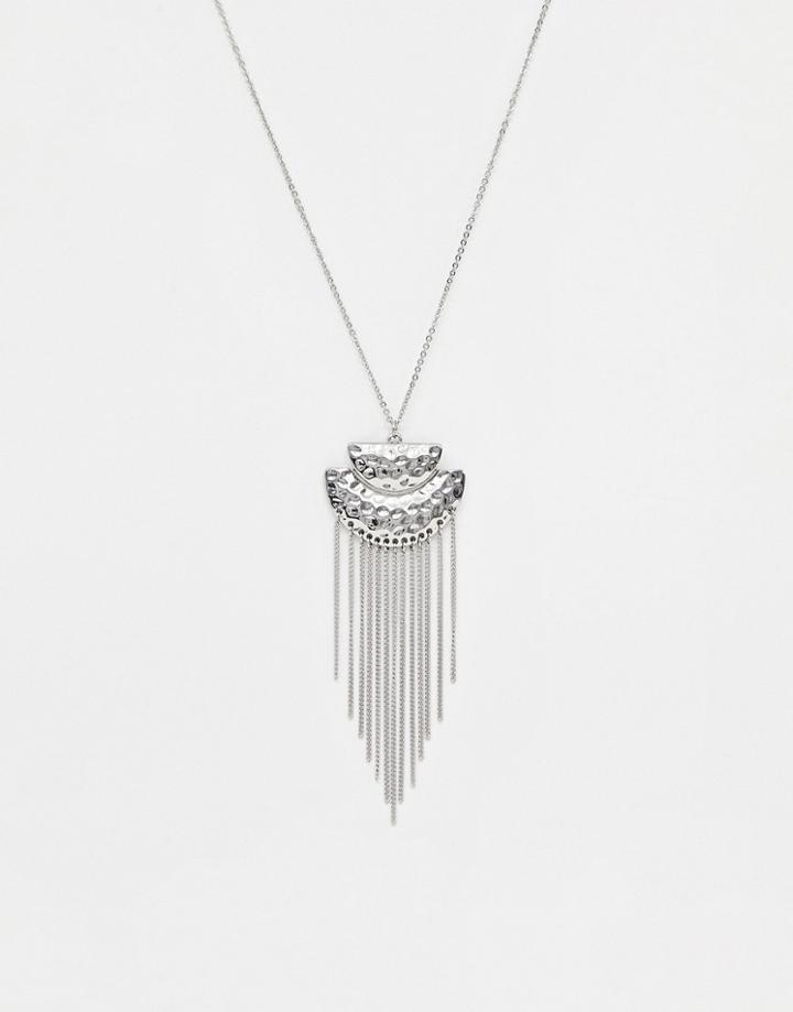 Pieces Tanni Chain Necklace - Silver