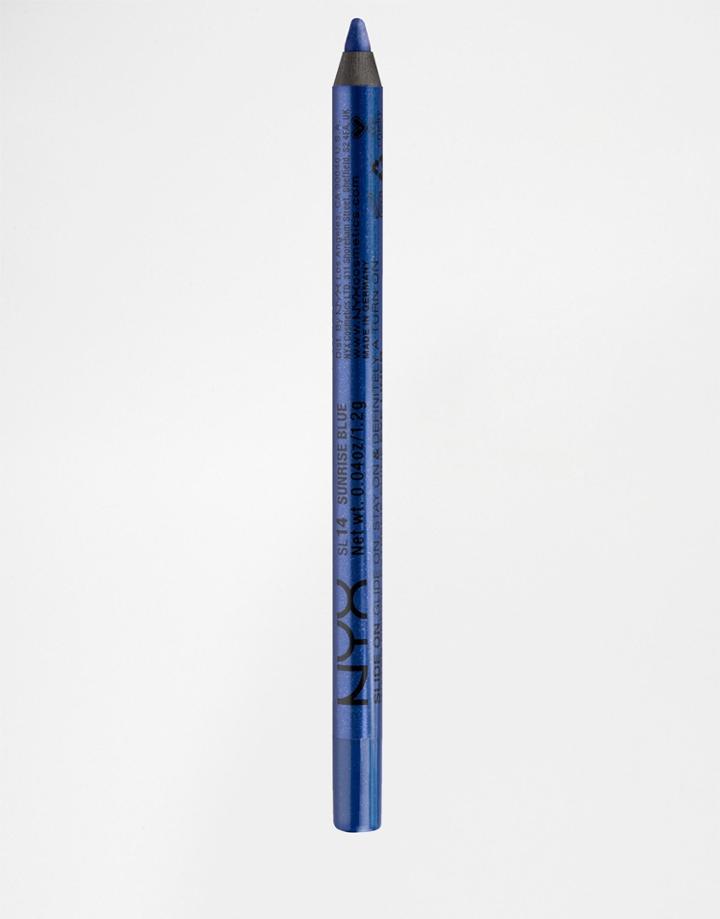 Nyx Slide On Pencil - Azure