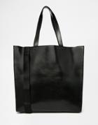 Asos Tote Bag With Contrast Internal
