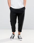Only & Sons Wide Leg Cropped Pant - Black