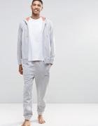 Hugo Boss Cuffed Jogger In Gray Regular Fit - Gray