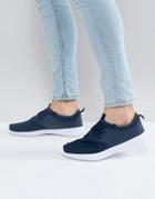 Loyalty & Faith Frederico Sneakers In Navy - Blue