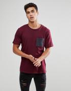 Troy Pocket T-shirt - Red