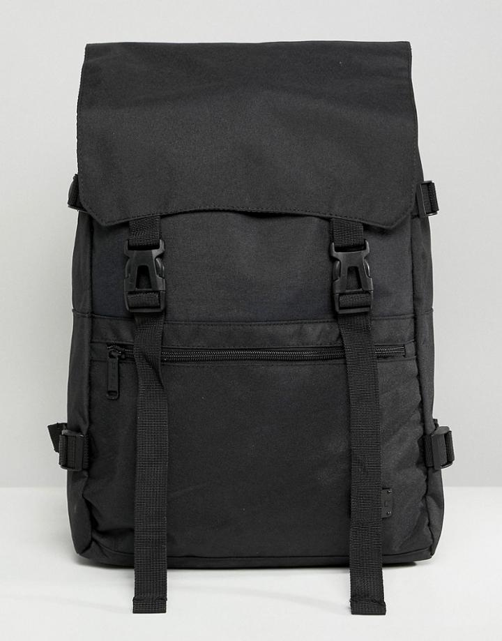 Spiral Explorer Backpack In Black - Black