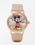 Disney Rose Gold Mickey Mouse Watch - Rose Gold