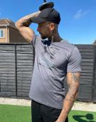 Under Armour Foundation T-shirt In Gray-grey