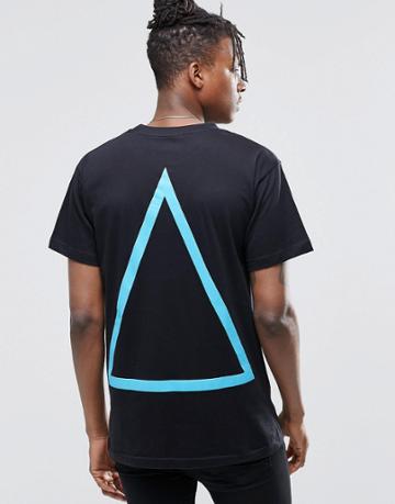 Long Clothing Prism T-shirt - Black