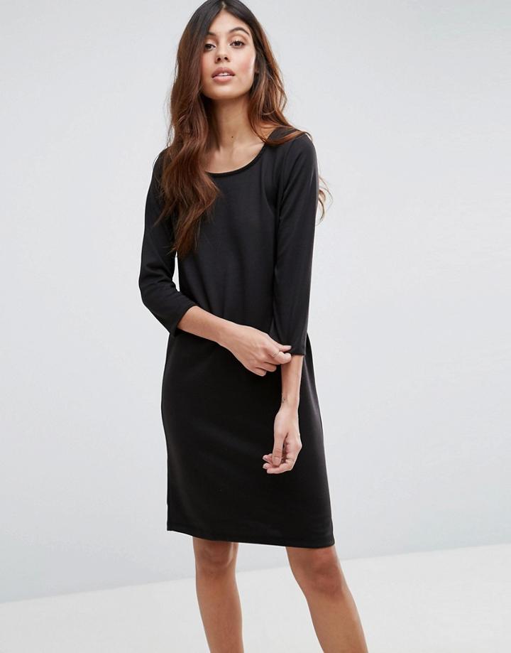 Vero Moda Clean Shift Dress - Black