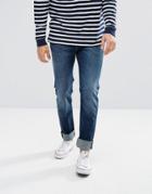 Lee Rider Slim Fit Jean Pacific Worn - Navy