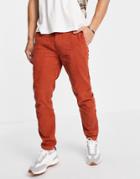 Levi's Xx Chino Standard Straight Fit Lightweight Cord Pants In Red