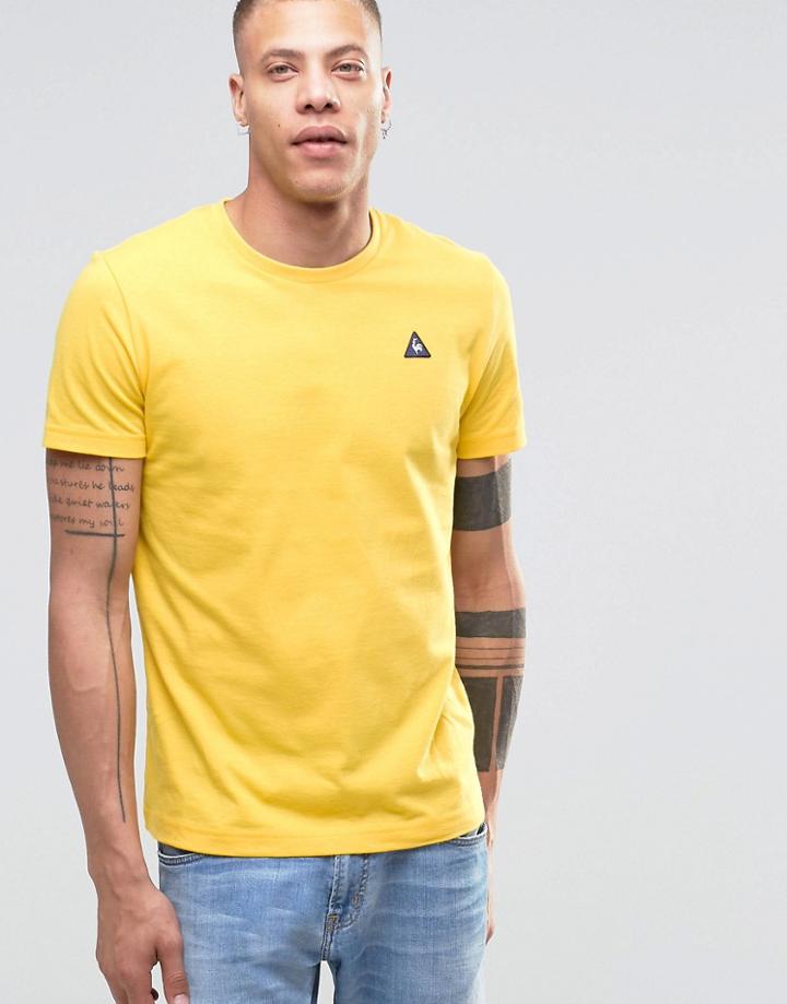 Le Coq Sportif Logo T-shirt - Yellow