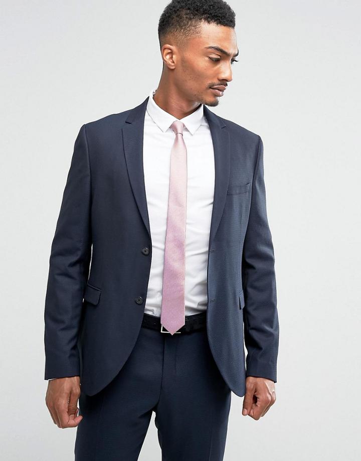 Jack & Jones Premium Slim Suit Jacket In Texture