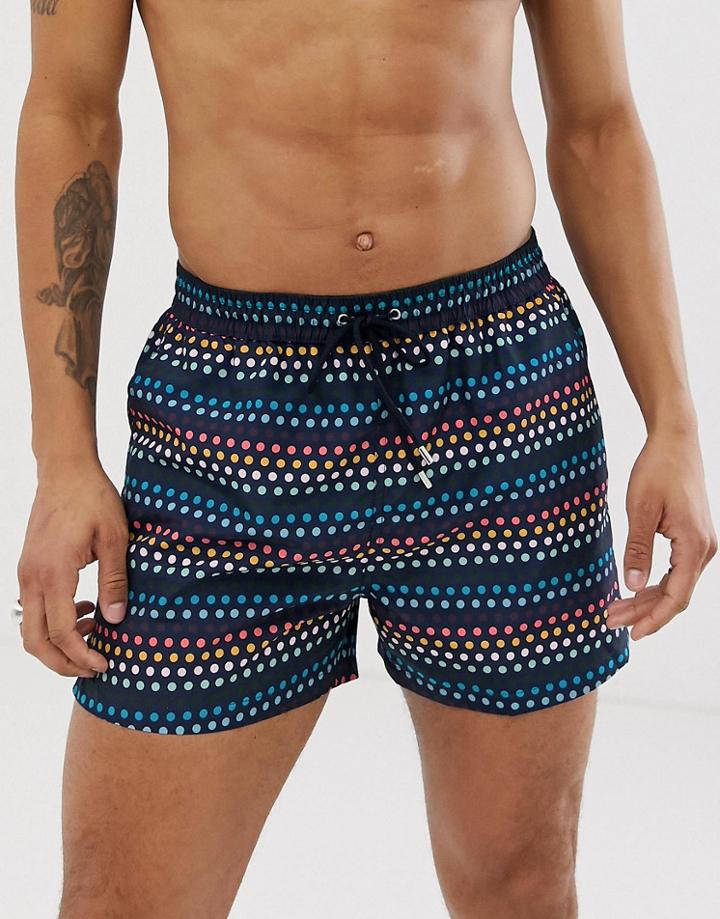 Ps Paul Smith Spot Swim Shorts In Multi