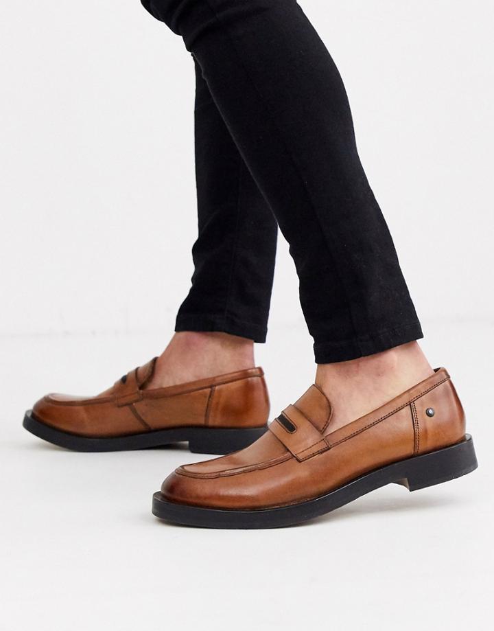 Base London Neruda Loafer In Tan