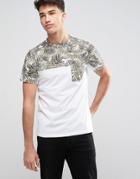 Another Influence Contrast T-shirt - Green