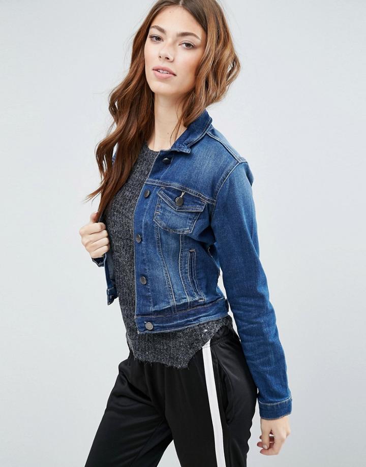 Blend She Sofia Denim Jacket - Blue