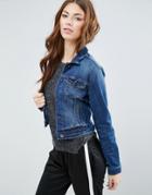 Blend She Sofia Denim Jacket - Blue