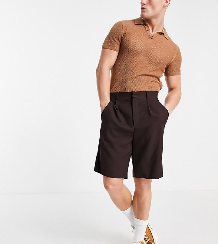 Collusion Short In Brown