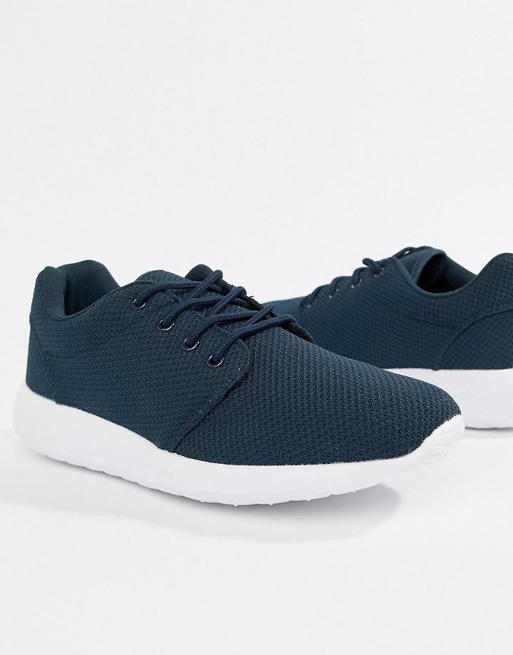 Loyalty & Faith Diver Sneaker In Navy - Navy