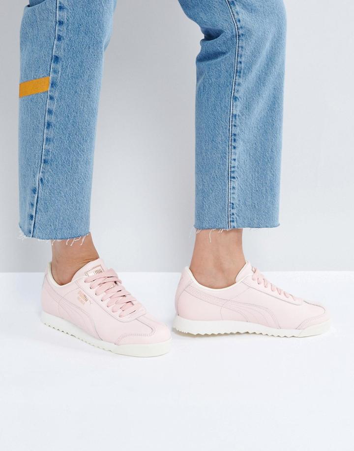 Puma Roma Pastel Sneaker - Pink