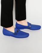 Vivienne Westwood Safety Pin Logo Loafers - Blue