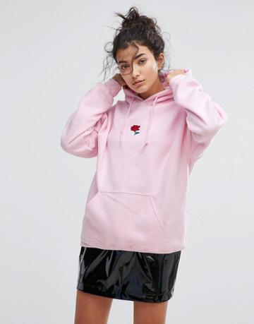 Adolescent Clothing Rose Hoody - Pink