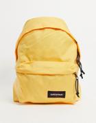 Eastpak Padded Pak'r Backpack In Yellow