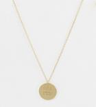 Orelia Gold Plated Grl Pwr Pendant Necklace - Gold