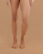 Nubian Skin Matte 10 Denier Nude Tights In Warm-beige