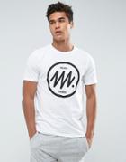 Jack & Jones Core T-shirt With Brand Graphic - White