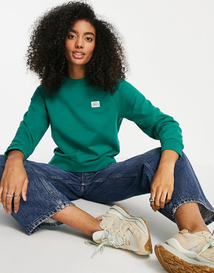 Rvca X Camille Rowe Sweater In Green