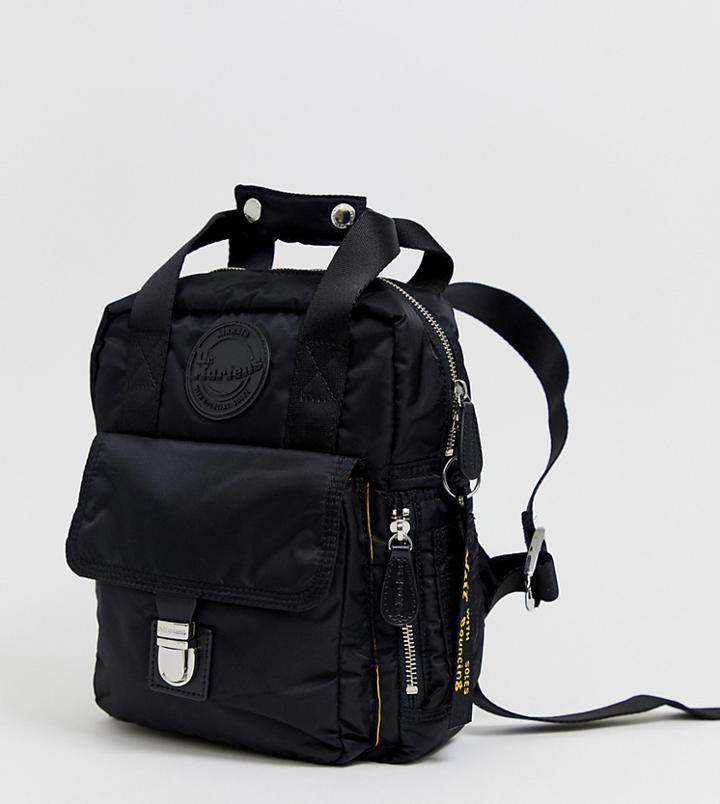 Dr Martens Small Flight Bag In Black