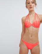 Boux Avenue Tenerife Bandeau Bikini Top - Red