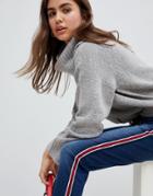 B.young Jeans With Sporty Stripe - Blue