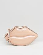 Aldo Blush Lips Cross Body Bag - Pink