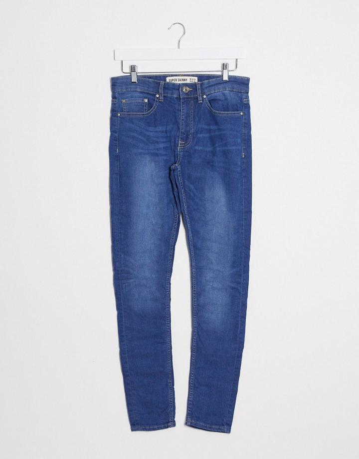 New Look Super Skinny Jeans In Blue