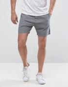 Selected Homme Shorts With Drawstring In Linen Mix - Navy