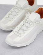 Timberland Solar Wave Low Fabric Mesh Sneakers In White