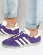 Adidas Originals Gazelle Sneakers In Purple Bb5501 - Purple