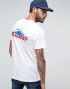 Penfield Back Mountain Logo T-shirt In White Exclusive - White