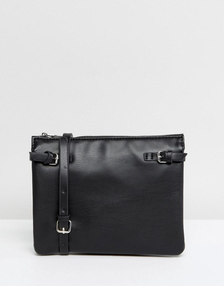 Pull & Bear Crossbody Bag - Black