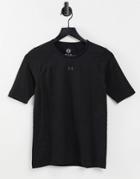 Under Armour Training Rush Seamless Short Sleeve T-shirt In Black