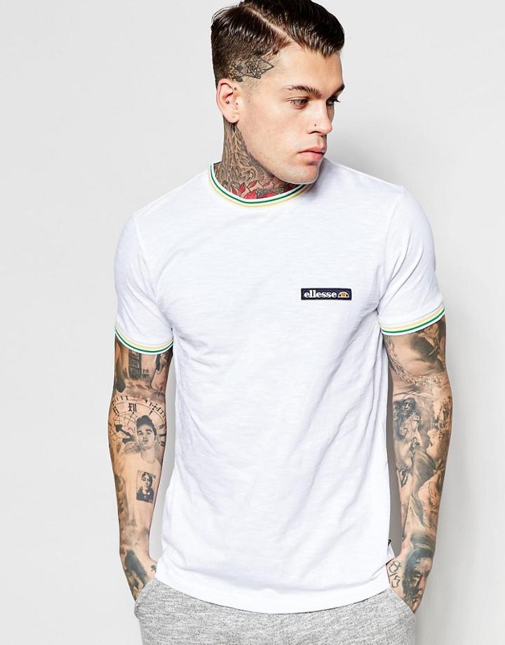 Ellesse T-shirt With Logo - White