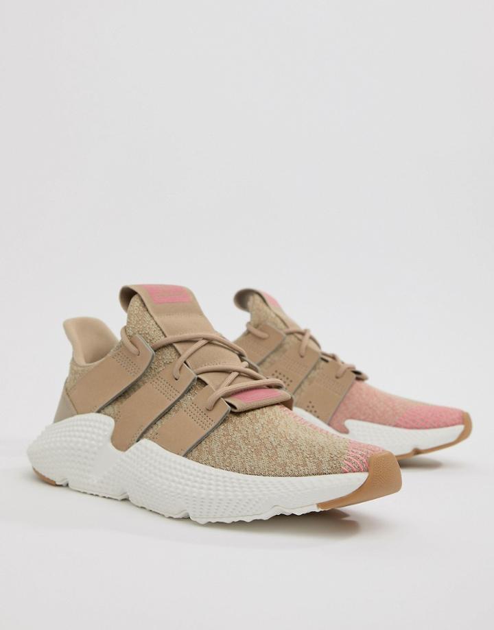 Adidas Originals Prophere Sneakers In Beige Cq2128 - Green