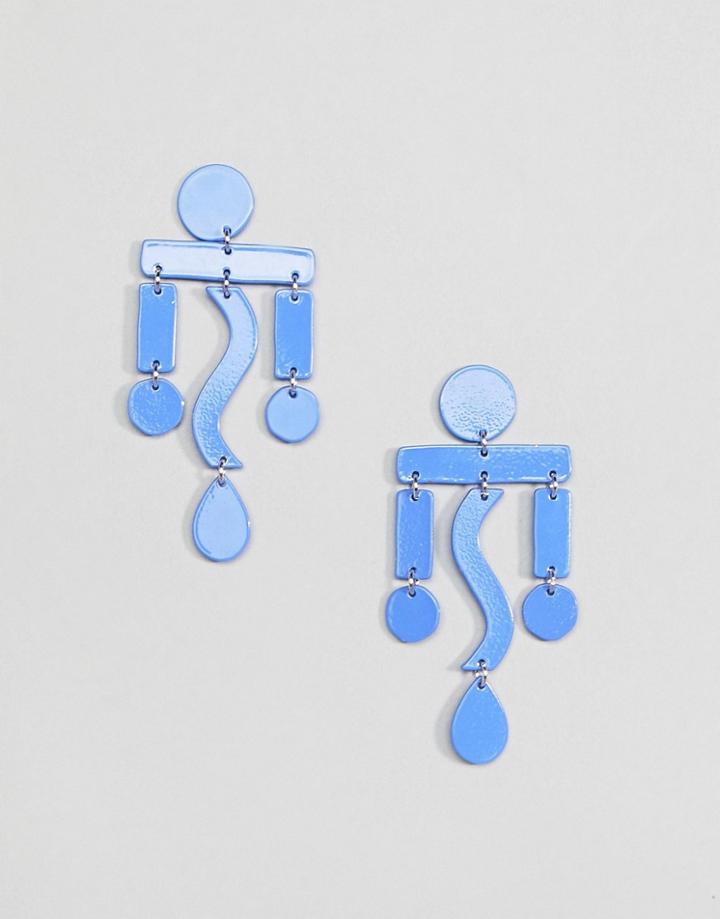 Weekday Aries Earrings - Blue