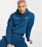 The North Face Essential Hoodie In Blue Exclusive At Asos-blues